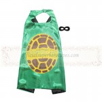 TMNT Black cape with mask