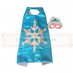 Snowflake cape with mask