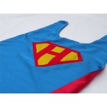 PERSONALIZED Shield SUPERHERO CAPE - Customize with your childs initial - doublesided Boy Super Hero Cape-boy birthday gift