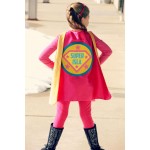 Girls FULL NAME Custom Shield Cape - Personalized Superhero Cape - Girls Make Believe Gift - Superhero Party - Fast Shipping -Easter Basket