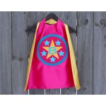 PERSONALIZED Custom Star SUPERHERO CAPE - Personalize it with your childs initial