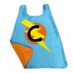 Custom Kids Cape - Fast Shipping - PERSONALIZED BOYS SUPERHERO Cape - Choose the Initial - Boy Birthday Gift or Super hero party cape