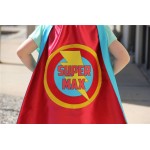 Customized Full Name Cape -  fast delivery - PERSONALIZED Kids SUPERHERO CAPE