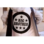 Silver and Black Big Brother Superhero Cape - 4 combinations - NEW - SHIPS FAST - Sibling gift - big brother gift - new baby - Easter Ready
