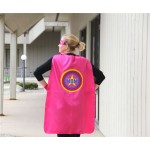 Customized and Personalized MOM or DAD SUPERHERO Cape - Adult Super Hero Cape - Ships Fast - Perfect Super Hero Capes for Men and Women
