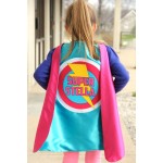 Girls Personalized Superhero Cape with full name - Supergirl - Superhero party - Customized girls birthday present
