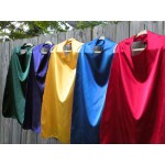 BLANK ADULT sized Super Hero Cape single sided you pick the color