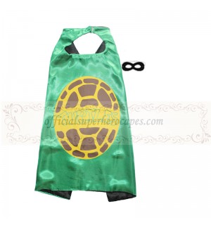TMNT Black cape with mask
