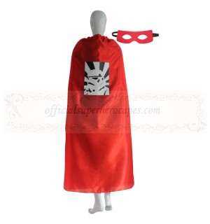 Adult Storm Trooper cape with mask