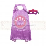 Crown Purple cape with mask