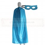 Adult Tuoquise Plain Cape with mask