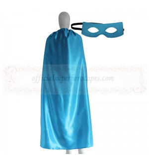 Adult Tuoquise Plain Cape with mask