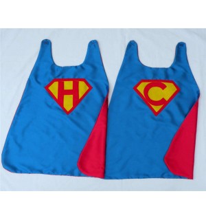 FAST SHIPPING - Kid Gift - SUPER Boy Cape personalized Child gift - Custom Letter