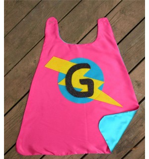 PERSONALIZED Girls SUPERHERO Cape - Lots of color combinations to choose from - Girl birthday gift