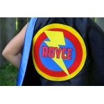 PERSONALIZED SUPERHERO Party CAPE with Full Name - Customized boy birthday present