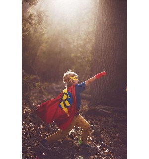 Holiday Sale - NEW Kids Personalized Superhero Cape - FAST DELIVERY - Super hero party cape