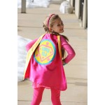 FULL NAME Custom Shield Cape - Kids  Personalized Superhero Cape - Girls Make Believe Gift - Superhero Party - Fast Shipping -Easter Basket