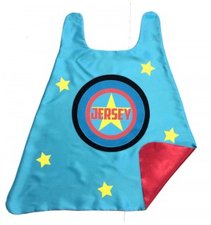 Personalized SUPER STAR SUPERHERO Cape - Full Name - Superkid Capes Original - Fast Shipping - Easter Ready