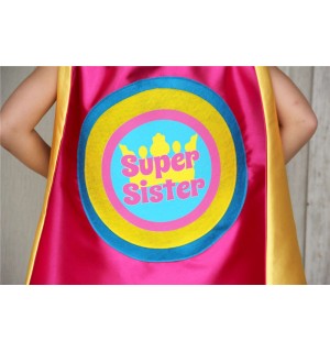 Customized Girls PRINCESS SUPERHERO Crown Cape - FAST Shipping - Personalized girls cape with full name or phrase - Halloween Kids Capes