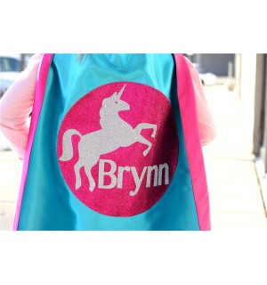 SPARKLE HEART GIRLS Personalized Superhero Cape - Full Name Hero Cape - Fast shipping - Girls Birthday - Valentines Day Ready