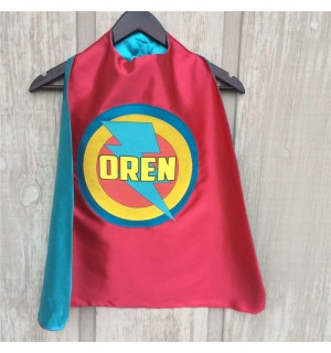 Boys PERSONALIZED SUPERHERO CAPE - Customized Full Name Cape - Superhero Party - Hero gift - Ships fast - Easter Ready