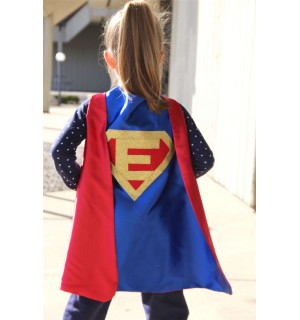 Free mask sale - Personalized SUPERHERO CAPE Custom Gold Shield - Fast Delivery - Personalized Initial - Kids Superhero Party