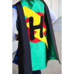 Easy kids Costume - Childrens Customized Superhero Cape - Lots of colors - Personalized cape with initial - kid costumes - superhero party