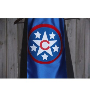 New - Girls PERSONALIZED SUPERHERO Cape - Customized with your childs INITIAL - Customized Gifts for Kids - Personalized Presents