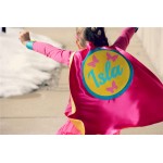 New GIRLS Personalized Superhero Cape with FULL NAME - Butterfly Cape - Girls Superhero Party - Birthday Gift - Easter Present - Fast Ship